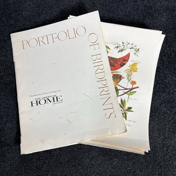 Arthur Singer Portfolio of Bird Prints Complete Set (8) - Vintage Botanical Art - Picture 1 of 16